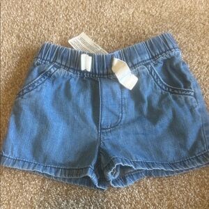 Carter Little Planet Blue  Denim Shorts